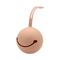 Boîte de rangement pour sucettes en silicone de qualité alimentaire, anti-poussière, portable, écologique, conteneur pour sucettes pour bébé