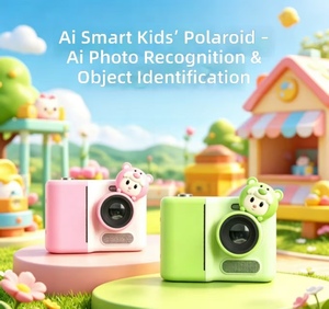 Appareil photo numérique en plastique pour enfants, jouet pour prendre des photos, pixels haute définition, 4-14 ans, cadeau d'anniversaire pour garçons et filles, imprimable - Product Image 1