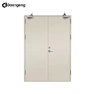Puerta Doble Resistente al Fuego con Certificación <span class=keywords><strong>de</strong></span> 120 Minutos para Salidas <span class=keywords><strong>de</strong></span> Emergencia y Pasillos en Edificios Comerciales - Product Image 1
