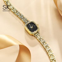 Montre Femme à Quartz SK Personnalisée avec Gravure au Dos, Cadran Nacre, Coffret Cadeau – Fournisseur OEM de Bijoux Montres-bracelets