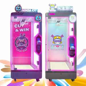 Şanslı 10 saniye süper büyük pençe makinesi yeni jetonla çalışan bebek eğlence otomat hediye makinesi İspanyol yapımı Metal plastik - Product Image 1