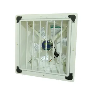 Ventilador de fluxo axial com lâminas de fibra de vidro para granjas, exaustores de grande volume de ar para aves e gado