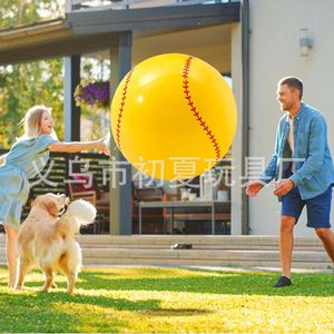 Custom <b>Large</b> <b>Inflatable</b> Beach Ball Size Color Style Logo Custom Outdoor Beach Water Play Ocean Ball - Product Image 3