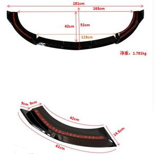 Kangghang — kit de pare-chocs avant, séparateur, lame de pare-choc pour Benz classe E W213 E200 E300 <span class=keywords><strong>E320</strong></span> 2016, <span class=keywords><strong>2019</strong></span> - Product Image 4