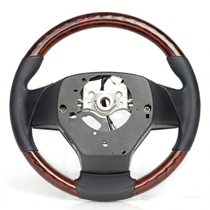 พวงมาลัยสปอร์ตทำจากไม้พีชแบบสปอร์ตสำหรับ <span class=keywords><strong>Lexus</strong></span> RCF GS350 SC430 <span class=keywords><strong>350</strong></span> 250 LX570 RX350 - Product Image 4