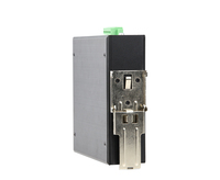 Switch PoE industriel géré L2 Plus 6 ports Full Gigabit, 4 ports PoE BT, 2 ports SFP, boîtier en aluminium IP40, capacité 128 Gbit/s