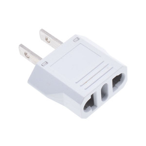 UE para EUA Plug in Adapter Euro Europeu para EUA American Outlet Plug Adapter AC Power Travel Converter Adaptador