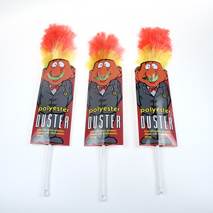 Plumeau en polyester 58 cm à tête ronde, action électrostatique, outil de nettoyage de meubles - Product Image 1