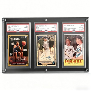 Wholesale Wall <b>Mount</b> Acrylic Card <b>Frame</b> Custom Design Clear TCG Graded Sports Trading Card Display Holder for Collection - Product Image 4