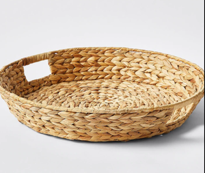 Hometrend Plateau en jacinthe d'eau de haute qualité Forme et couleur personnalisées Paniers de rangement élégants à vendre au Viet Nam - Product Image 5