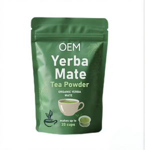Yerba Mate Orgánica Natural en Polvo Instantáneo al por Mayor, Marca OEM, Grado Alimenticio, Cantidad Personalizable, Vida Útil de 24 Meses - Product Image 1