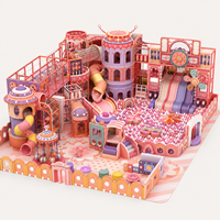 Structure de jeu intérieure commerciale pour enfants, écologique, sur mesure, avec toboggan et piscine à balles, pour aire de jeux souple.