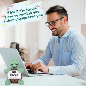 Mini regalo di tartaruga in cotone portatile per papà divertente stile semplice regalo di compleanno per papà papà papà marito figlio <span class=keywords><strong>genero</strong></span> - Product Image 6