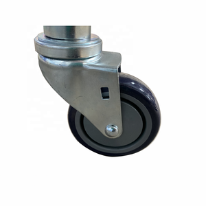 OEM ODM economia in acciaio <span class=keywords><strong>inox</strong></span> Mobile cucina commerciale tavolo da lavoro Utility panca con ripiano ruote per Hotel ristorante <span class=keywords><strong>Bar</strong></span> - Product Image 3