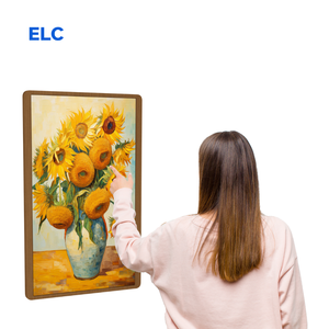 Cornice Digitale Intelligente per Arte e Ritratti da 21, 24, 32 Pollici, Display per Foto e <span class=keywords><strong>Video</strong></span> di Grandi Dimensioni - Product Image 1