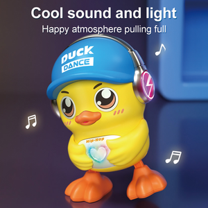 Giocattoli per bambini <span class=keywords><strong>molto</strong></span> interessanti che ballano giocattoli d'anatra con luci e musica possono scuotere il corpo giocattoli elettrici da passeggio - Product Image 4