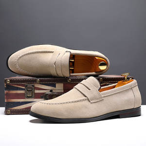 Zapatos de Vestir para Hombre, Tallas 37-48, Garantía Premium, Cuero, Moda, Venta al Por Mayor, Haza Pairs, Mocasines Impermeables Antideslizantes - Product Image 4