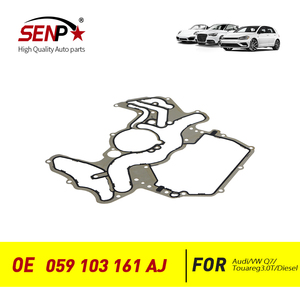 Joint d'étanchéité de couvercle de chaîne de <span class=keywords><strong>distribution</strong></span> moteur SENP 059 103 161 AJ compatible avec <span class=keywords><strong>Audi</strong></span> Q7 VW Touareg 3.0T Diesel 059103161AJ - Product Image 3