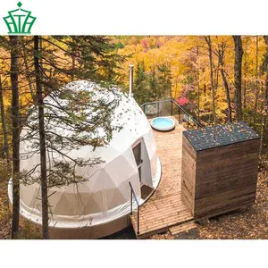 Sang trọng cắm trại trắc địa Dome Lều Nhà lều tuyết cho glamping khu nghỉ mát phù hợp với 200 300 người