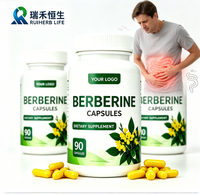 Capsules de berbérine pour marque privée – Complément alimentaire naturel à base de plantes pour l'adaptation quotidienne du corps et le maintien du bien-être