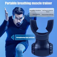 Entrenador de respiración respirador pulmonar EQUIPO DE Fitness silicona respiratoria entrenamiento de gran altitud herramienta de ejercicio espiratorio al aire libre