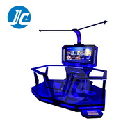 Plataforma de realidad Virtual 9D VR, simulador de vuelo, pantalla grande VR Space 9D, plataforma de pie para correr para HTC VIVE