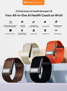 Pulseras Inteligentes JCVital V8, Fabricante OEM y ODM, Índice Biológico de Edad y Recuperación, Fábrica en Shenzhen, Pulseras Inteligentes <span class=keywords><strong>para</strong></span> Hombre - Product Image 6