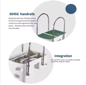 <span class=keywords><strong>Filtre</strong></span> mural intégré pour système de filtration d'eau en fibre de <span class=keywords><strong>piscine</strong></span> avec accessoires de <span class=keywords><strong>piscine</strong></span> Conception sans canalisation - Product Image 6