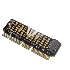 PH41-1U carte adaptateur NVME M.2 vers PCIE4.0 pleine vitesse X4 extension <span class=keywords><strong>MKEY</strong></span> prend en charge les serveurs 1U - Product Image 4