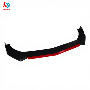 Chaoshenghang - Alerón Delantero Universal para Automóvil, Tipo N, ABS, Alerón para Parachoques Delantero, Accesorios para Kit de Carrocería - Product Image 4