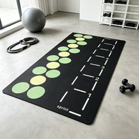 Tapis de sol en caoutchouc EPDM écologique haute densité pour salle de sport, 20mm-50mm, design emboîtable durable, amortissant, tailles personnalisables