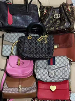 Sacs à Main de Luxe pour Femmes d'Occasion en Gros, Marques Assorties, en Cuir Véritable et PU, pour Usage Mode et Habillement