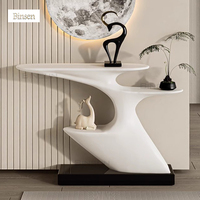 Table console d'entrée moderne et luxueuse, sur mesure, haut de gamme, pour salle à manger, salon, couloir, chambre à coucher