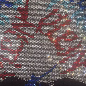 ฮอตฟิกซ์กาวพลอยเทียมด้านหลังวงกลมโอนบิงโกดอลลาร์สหรัฐแบบรีดติดพลอยเทียมแบบกำหนดเองได้คริสตัล DMC ลวดลายพลอยเทียม - Product Image 5