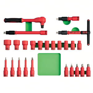FG 100/21-IS <b>Socket</b> Set 21-Piece Metric Automotive Repair Tools - Product Image 2