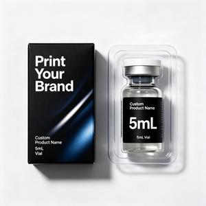 Cajas <span class=keywords><strong>de</strong></span> Empaque Personalizadas para Viales <span class=keywords><strong>de</strong></span> Péptidos <span class=keywords><strong>de</strong></span> 2ml, 3ml, 5ml <span class=keywords><strong>y</strong></span> 10ml con Etiqueta <span class=keywords><strong>de</strong></span> Empaque para Vial <span class=keywords><strong>de</strong></span> 3ml, Diseño <span class=keywords><strong>de</strong></span> Holograma Impreso, Empaque para Viales <span class=keywords><strong>de</strong></span> Péptidos - Product Image 1
