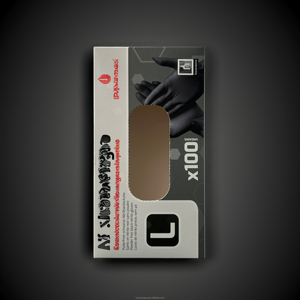Boîte distributeur de gants en caoutchouc personnalisée | Boîte d'emballage à ouverture coulissante pour gants jetables en latex et en nitrile et gants de ménage - Product Image 3