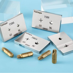 TvwGages Sq0 Sq1 Sq2 Sq3 <b>Gauge</b> Set Stainless Steel High Accuracy Bit Inspection <b>Tool</b> For Torx Internal Hex <b>Measurement</b> - Product Image 2