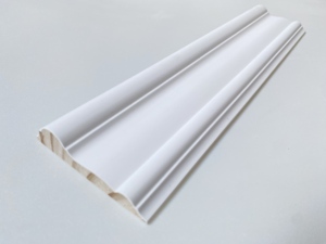 Modern <b>Flooring</b> <b>Accessories</b> Design White Mouldings Monterey Pine Baseboard Wooden Moulding for Indoor Use - Product Image 2
