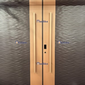 Anlike Dubai de lujo personalizado de gama alta inteligente última puerta de entrada de Villa Exterior de seguridad de aluminio fundido Doble - Product Image 2