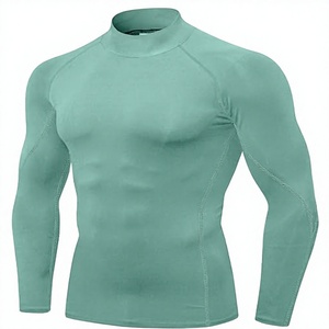 Men's Compression Long Sleeve Performance Shirt Premium Quick Dry Compression Base <b>Layer</b> <b>Top</b> Men's Athletic Compression Training - Product Image 1