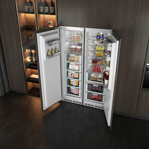 <span class=keywords><strong>Réfrigérateur</strong></span> et congélateur combinés ZUNGUI BD-222WQB & BC-306WQB avec refroidissement par air intégré, 2 unités séparées et indépendantes, côte à côte - Product Image 4