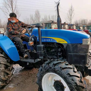 फ्रंट लोडर के साथ बिक्री के लिए नया खोखला स्न704 70 एचपी 4 व्हील ट्रैक्टर - Product Image 3