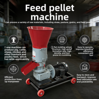 Nouvelle machine à granulés haute productivité pour l'élevage de poulets, canards, porcs, bovins, moutons, machine à granulés d'aliments pour animaux