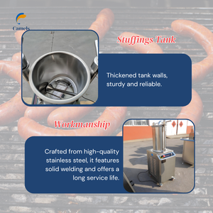 Wurst füll maschine Wurst füllung Herstellung von Suasage-Verarbeitung maschine - Product Image 3