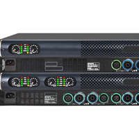 Amplificateur de puissance numérique 4 canaux 5200W XTi-4004, amplificateur audio professionnel 1U pour rack