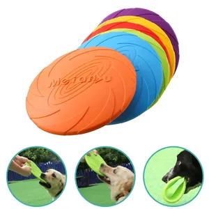 Jouet frisbee pour chien, écologique, en TPR, moderne, réaliste, souple, flottant, résistant aux morsures, pour animaux de compagnie - Product Image 2