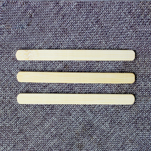 Bamboo Waxing <span class=keywords><strong>Wax</strong></span> Spatula Tongo Depressor使い捨て可能竹スティックタトゥーワックススティック美容健康ツール - Product Image 5