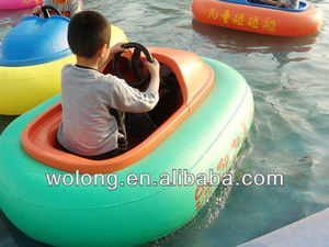 Jeux aquatiques pour enfants, bateau à pare-chocs gonflable, moteurs électriques - Product Image 3