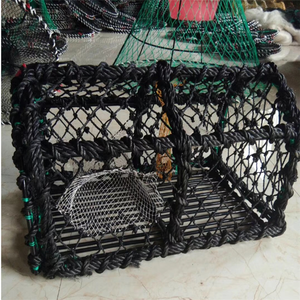 <span class=keywords><strong>Prix</strong></span> usine RGSN 380D HDPE maille pliable crabe poisson écrevisses homard crevettes <span class=keywords><strong>anguille</strong></span> vivant piège filet 60*43*22cm pêche carrée - Product Image 5